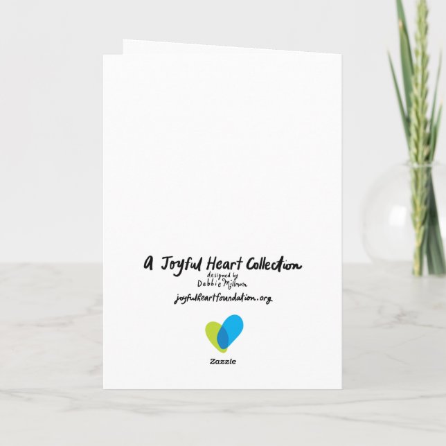 A Joyful Heart Holiday Card (Back)