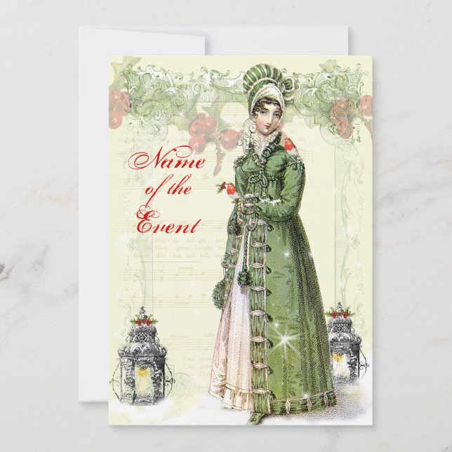 A Joyous Noel (alternative) Invitation (Front)