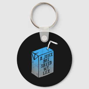 A Juice Box Saved My Life T1d Diabetes Awareness M Keychain