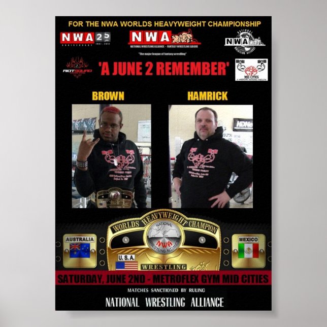 A June 2 remember event poster (Front)