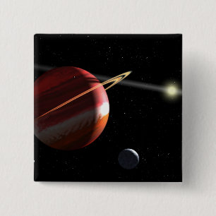 A Jupiter-mass planet orbiting the nearby star 2 Inch Square Button