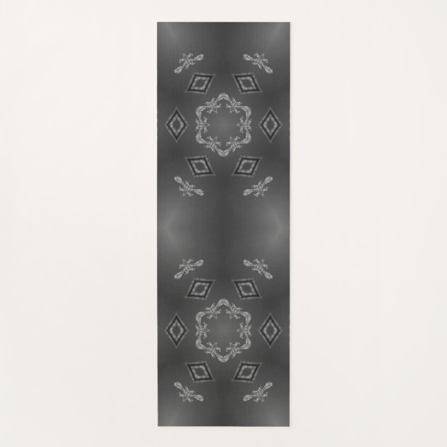 A Kaleidoscope of Delicate Etchings Yoga Mat (Front)