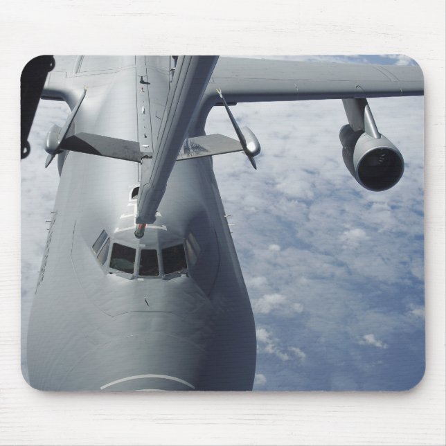 A KC-10 Extender prepares to refuel a C-5 Galax Mouse Pad (Front)