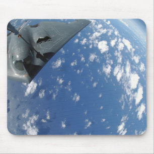 A KC-135 Stratotanker refuels a B-2 Spirit Mouse Pad