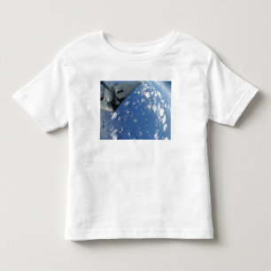 A KC-135 Stratotanker refuels a B-2 Spirit Toddler T-shirt