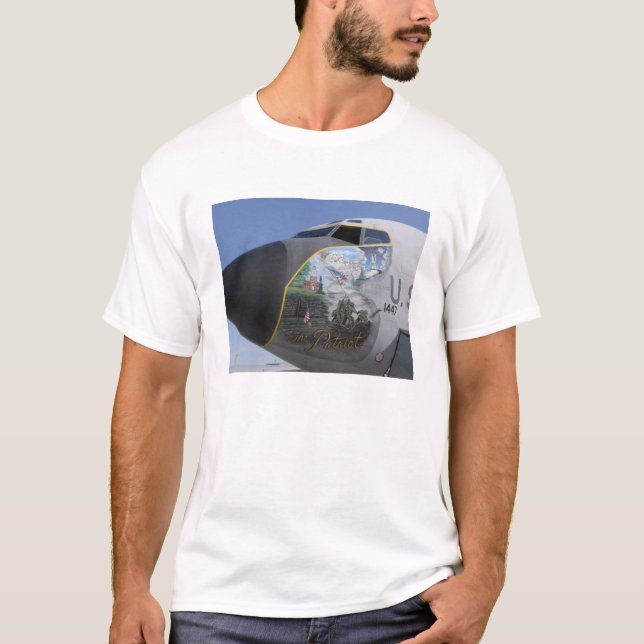 A KC-135 Stratotankerdisplaying patriotic nose T-Shirt (Front)
