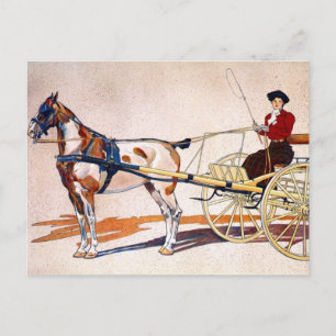 A Kentucky Breaking Cart Postcard