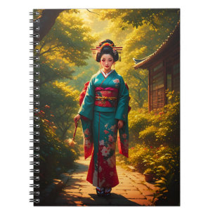 A Kimono's Radiance Notebook