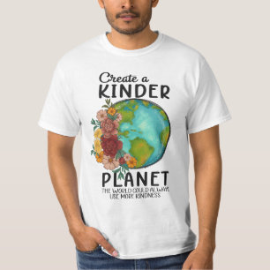 A Kinder Planet – Spread Love and Sustainability T-Shirt