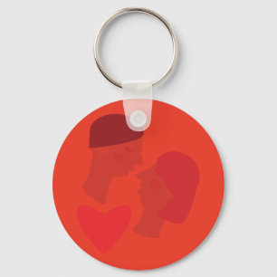 A Kiss Keychain