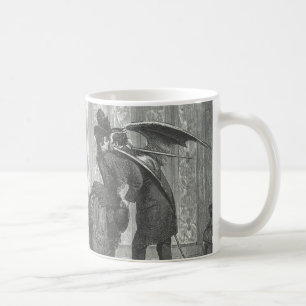 A Kiss Victorian/Gothic Winged Vampire Coffee Mug