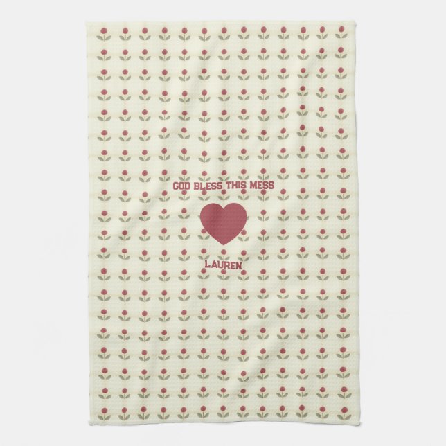 A Kitchen Prayer Towel (Vertical)