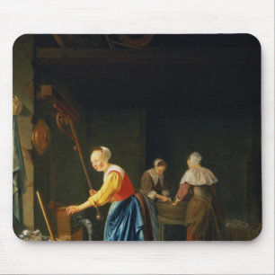 A Kitchen Scene Mouse Pad