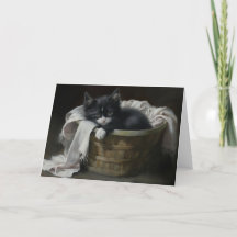 A Kittens Cozy Corner Card
