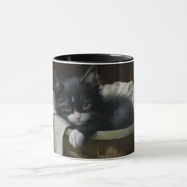 A Kittens Cozy Corner Mug (Center)