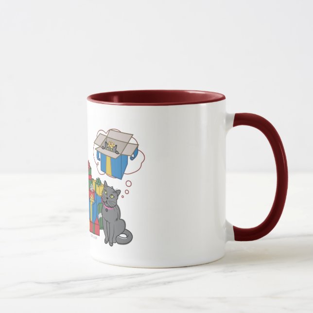 A Kitty Christmas Mug (Right)