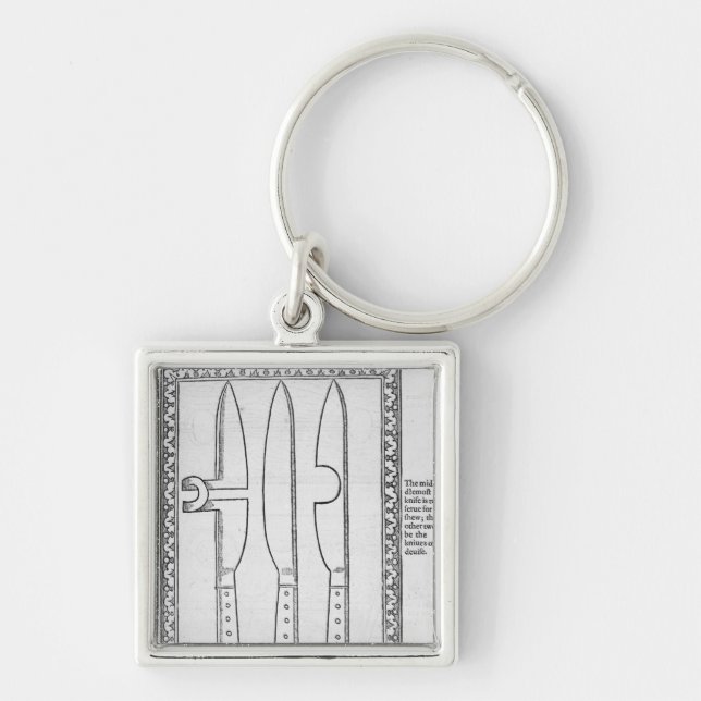 A Knife Trick Keychain (Front)