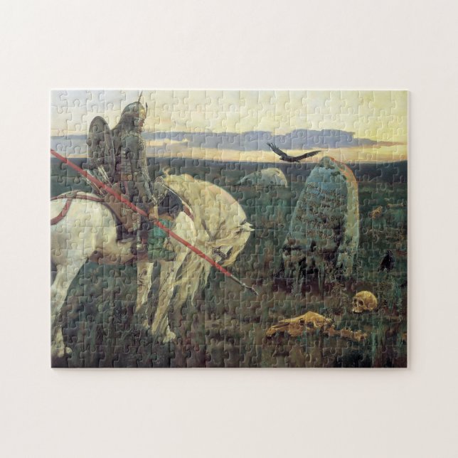 A Knight at the Crossroads Jigsaw Puzzle (Horizontal)