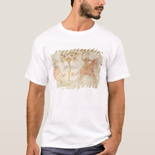 A knight carrying a flaming torch T-Shirt
