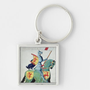A Knight Carrying the Arms of Verona Keychain