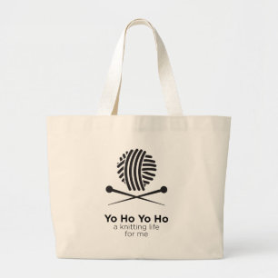 A Knitting Life For Me Tote
