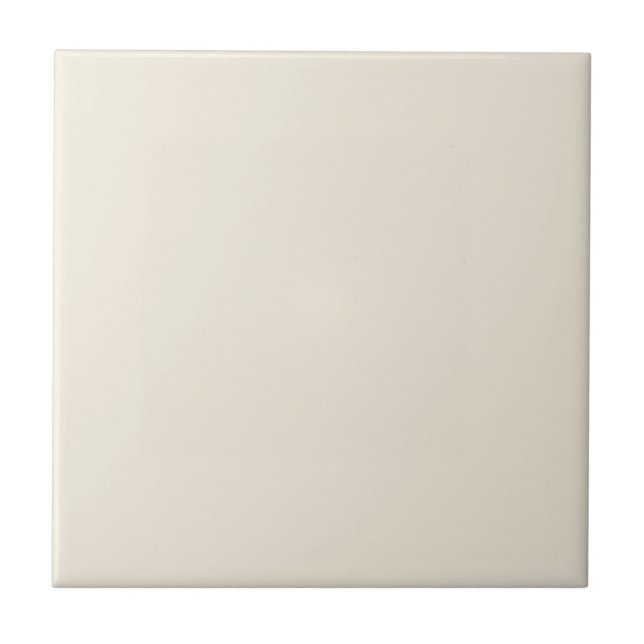 A La Mode Cream Square Kitchen and Bathroom Tile (Front)