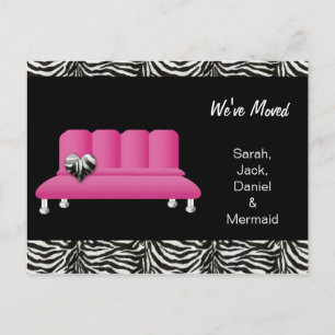 à la mode nous avons déplacé la carte postale