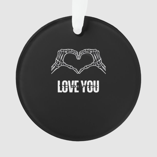 À la mort - Skeleton Heart Mains Classique (devant)