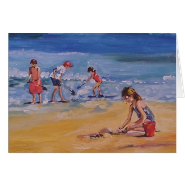 À la plage (Devant Horizontal)