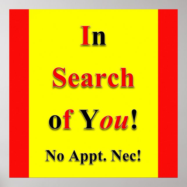 À la recherche de vous Affiche Matte (Devant)