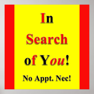 À la recherche de vous Poster Matte