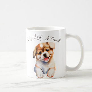 A la recherche d'un ami chiot Mug