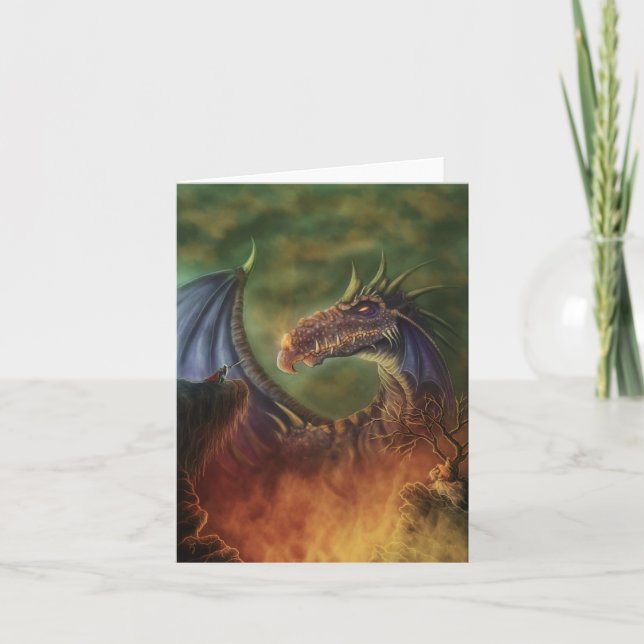 à la secourt ! carte pour notes de dragon imaginai (Devant)