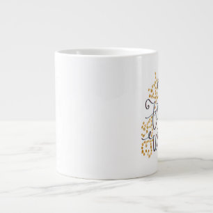 à la tasse du monde, la main gauche