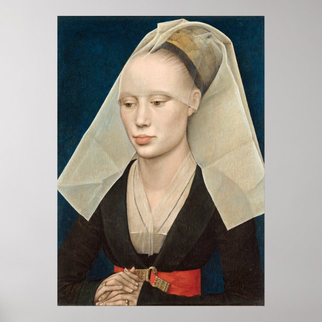 A Lady - Rogier van der Weyden Fine Art Poster (Front)