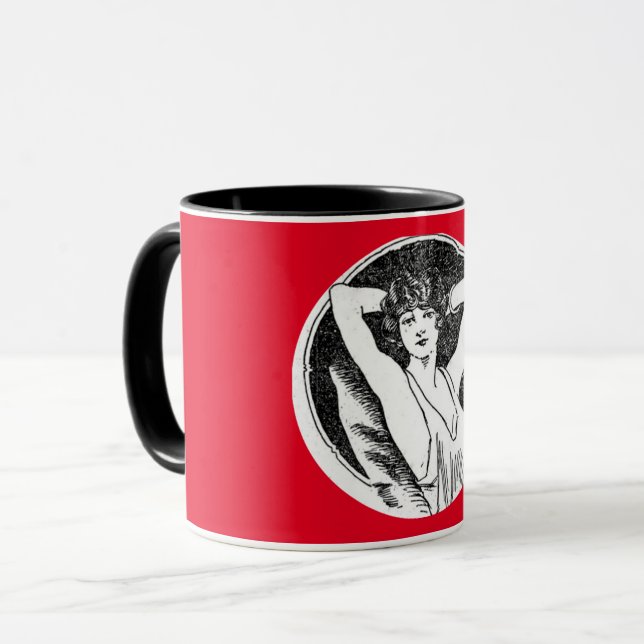 A Lady's Shaving Mug (Front Left)