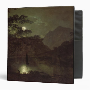 A Lake by Moonlight, c.1780-82 (oil on canvas) Binder
