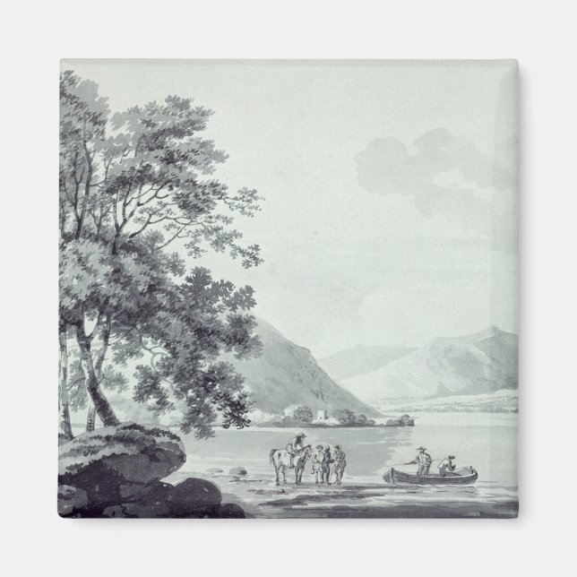 A Lake Scene Magnet (Front)