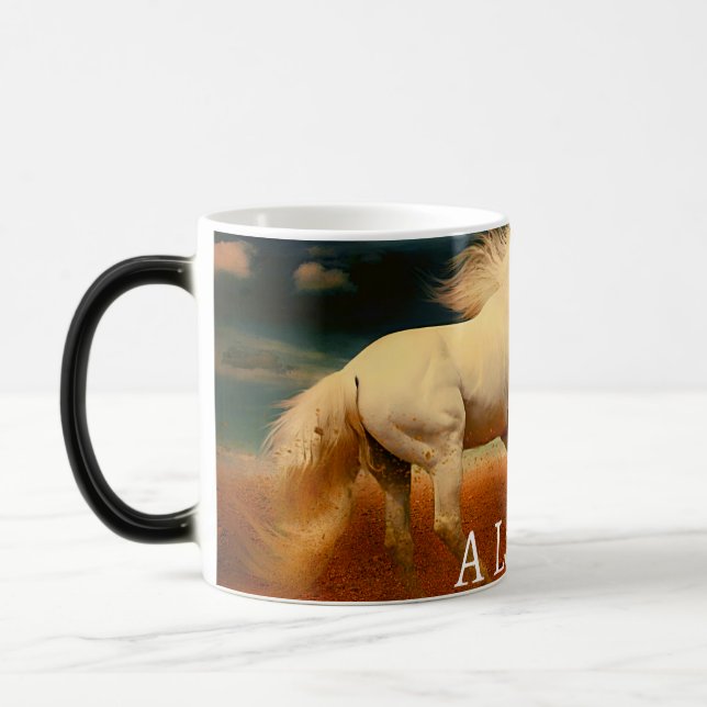 A Land Far Away reveal mug (Left)