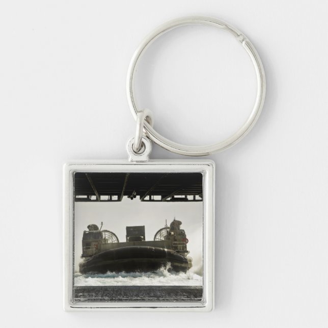 A landing craft air cushion prepares to enter keychain (Front)