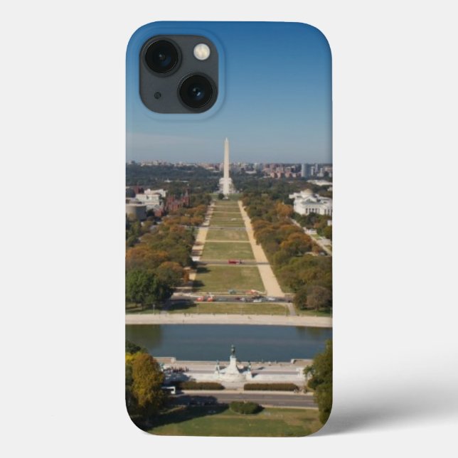 A landscape view of Washington DC Case-Mate iPhone Case (Back)