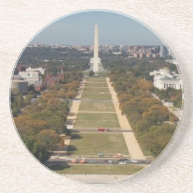 A landscape view of Washington DC Coaster (Front)
