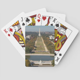 A landscape view of Washington DC Playing Cards