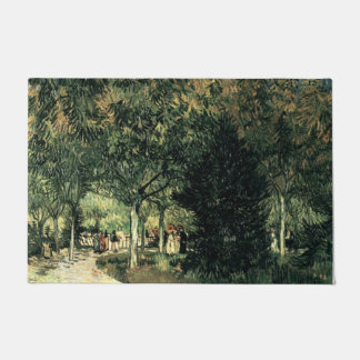 A Lane in the Public Garden at Aries Floor Mat