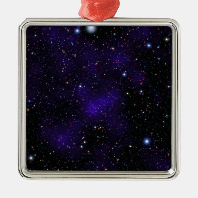 A large collection of galaxies metal ornament (Front)