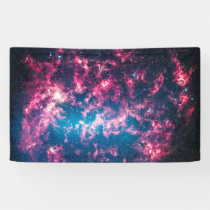 A Large Magellanic Cloud Galaxy Cosmic Space Banner