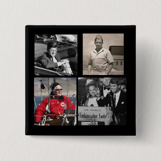 A Last Goodbye 2 Inch Square Button (Front)