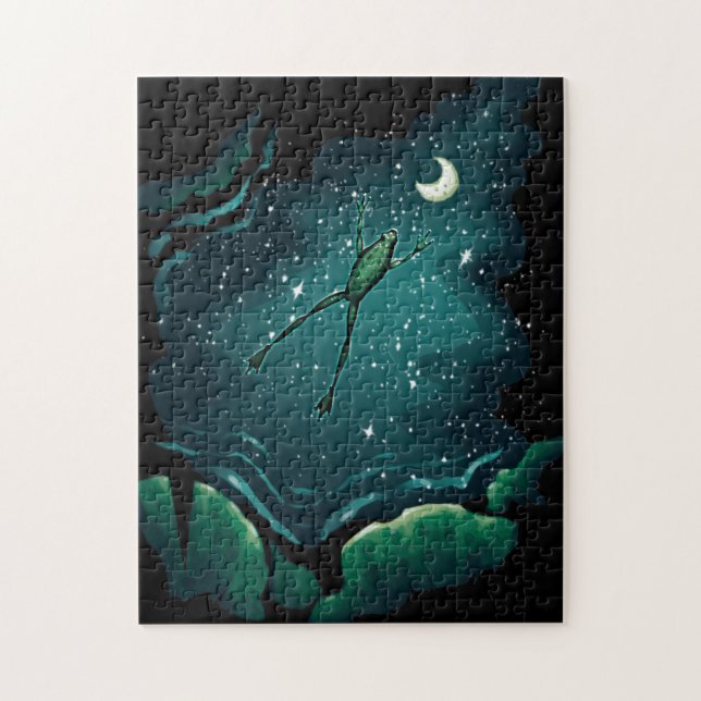 A Leap Over the Moon Jigsaw Puzzle (Vertical)