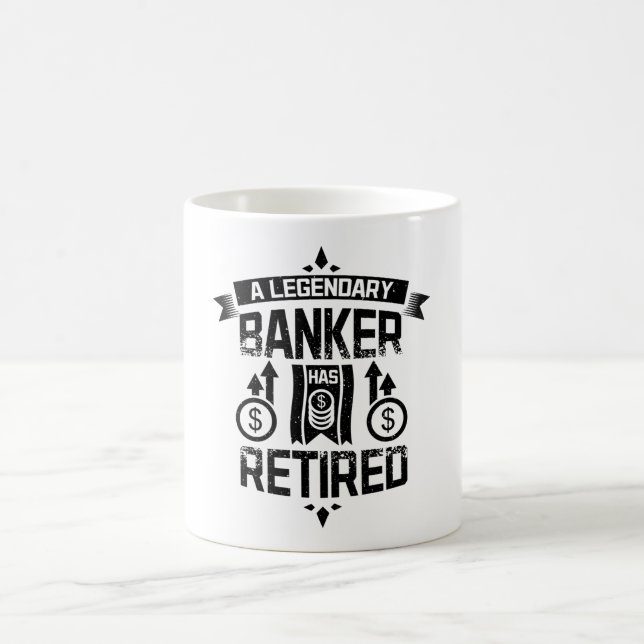 A legendary baker has retired coffee mug (Center)