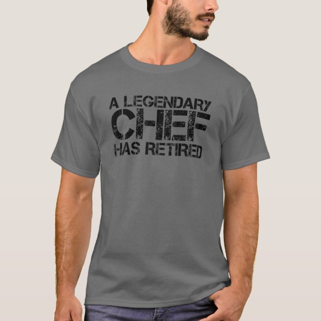 A LEGENDARY WEB DEVELOPER HAS RETIRED Funny Retire T-Shirt (Front)